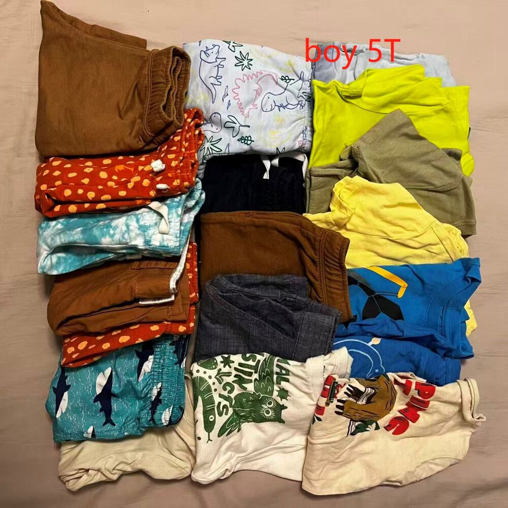 Boys 5T Spring Summer Clothes Bundle – 19 Pieces